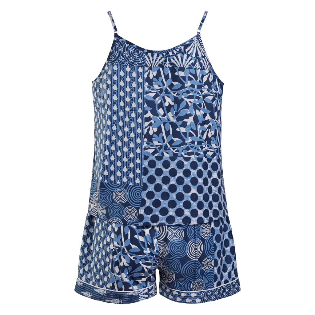 7 Piece Interchangable Block Print Pyjama Sets