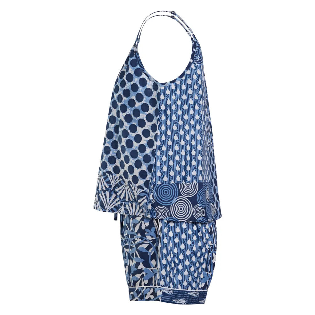 7 Piece Interchangable Block Print Pyjama Sets