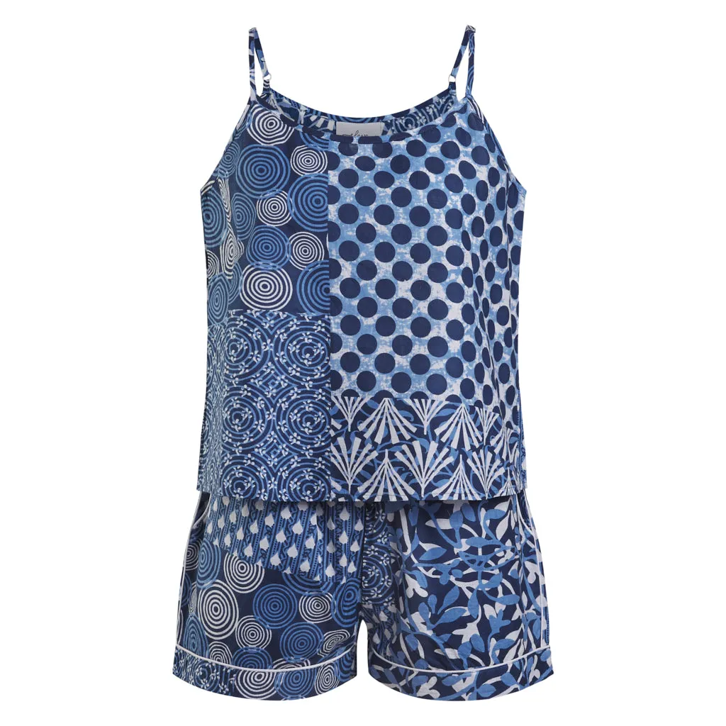7 Piece Interchangable Block Print Pyjama Sets