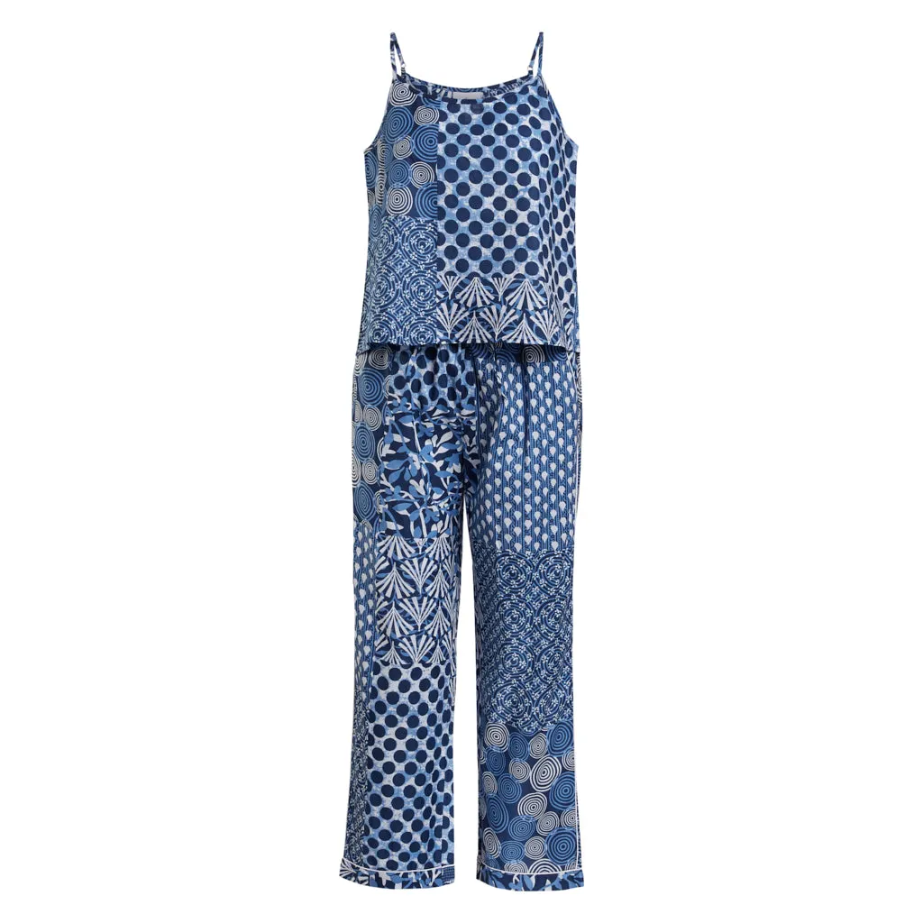 7 Piece Interchangable Block Print Pyjama Sets