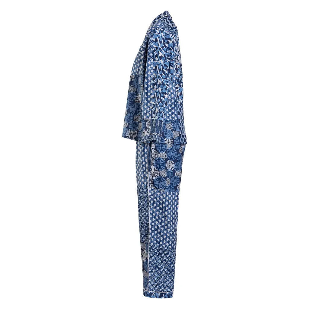 7 Piece Interchangable Block Print Pyjama Sets
