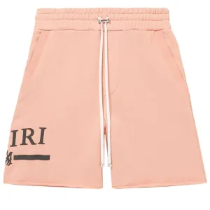 Amiri Peach Logo Sweatshorts