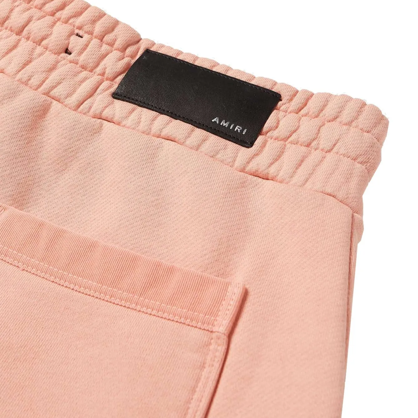 Amiri Peach Logo Sweatshorts