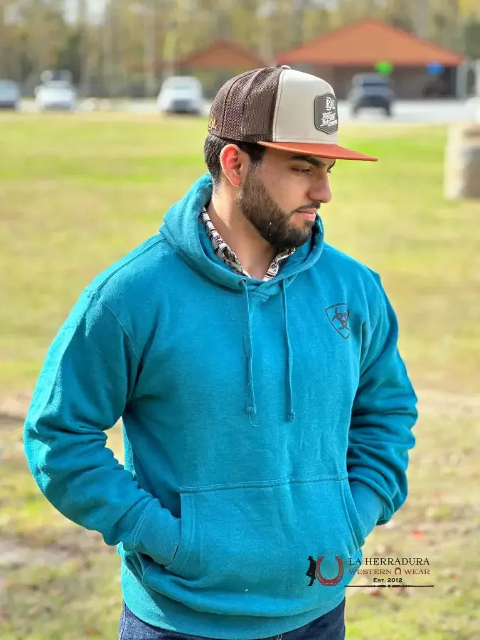 ARIAT DESERT SUN HOODIE OCEAN DEPTHS HEATHER