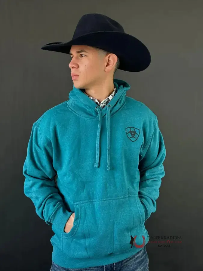 ARIAT DESERT SUN HOODIE OCEAN DEPTHS HEATHER