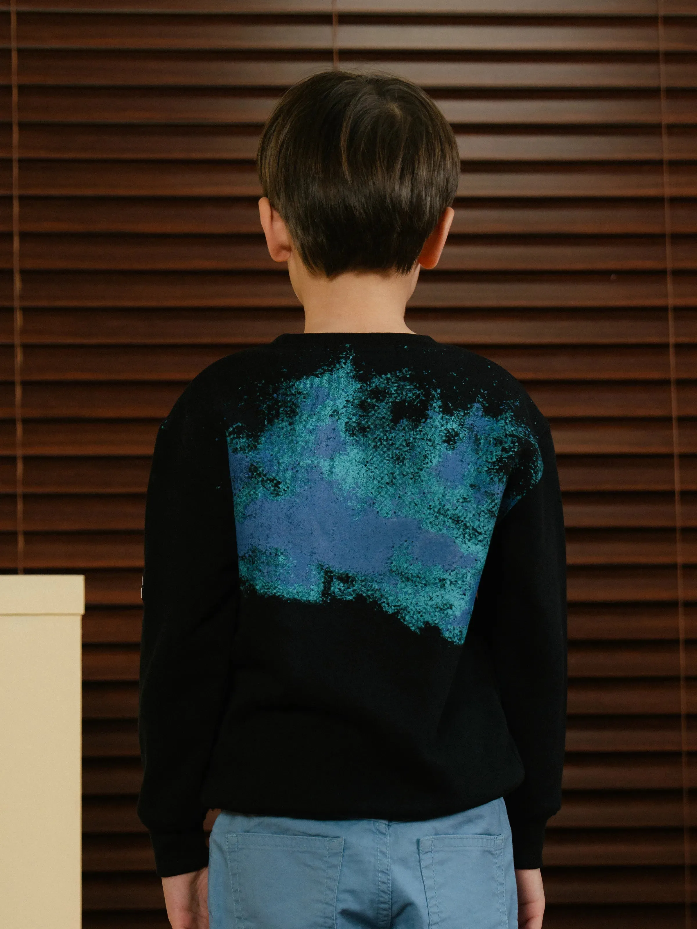 Boy's Black Sweatshirt - EBTSS24-016