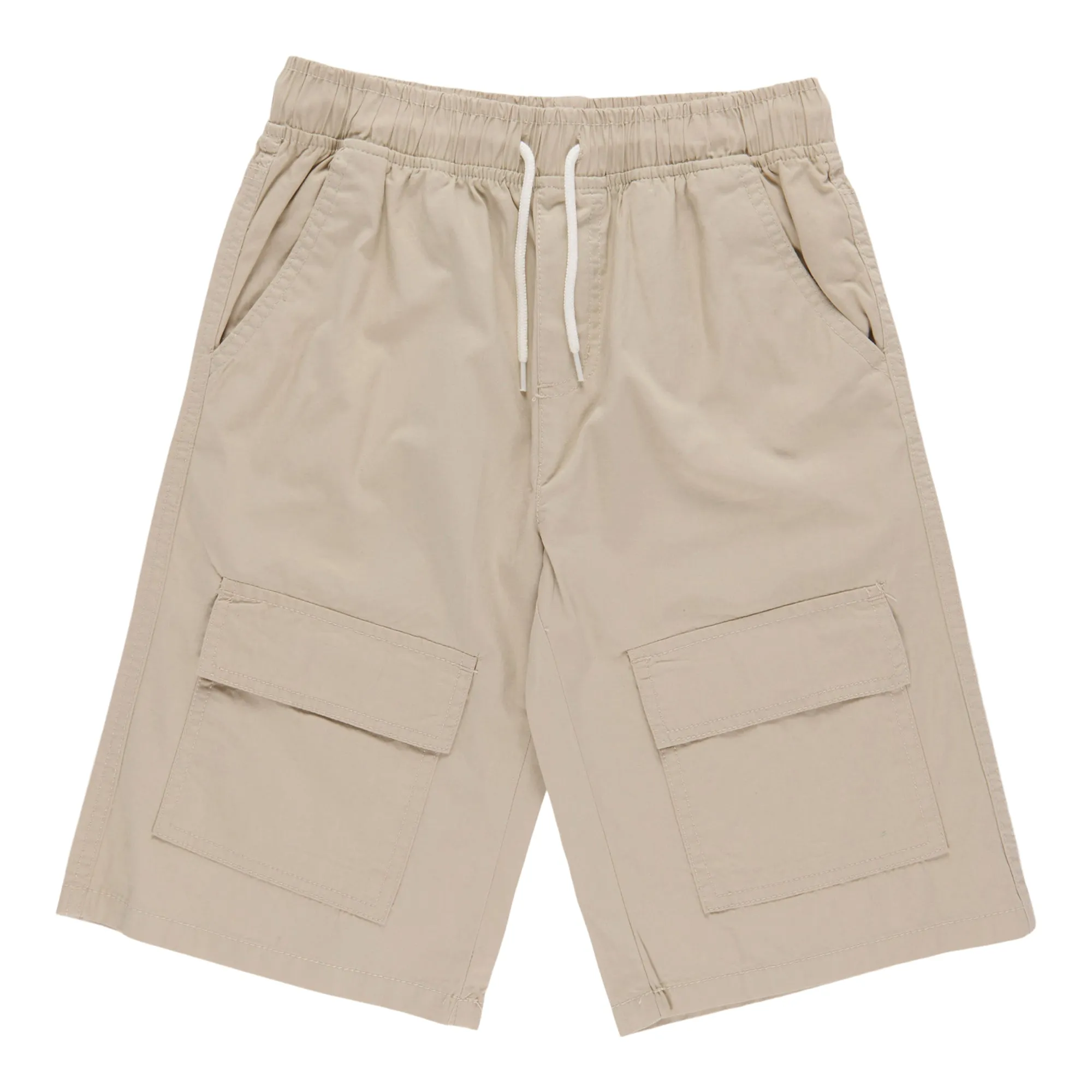 Boy's Poplin Cargo Shorts