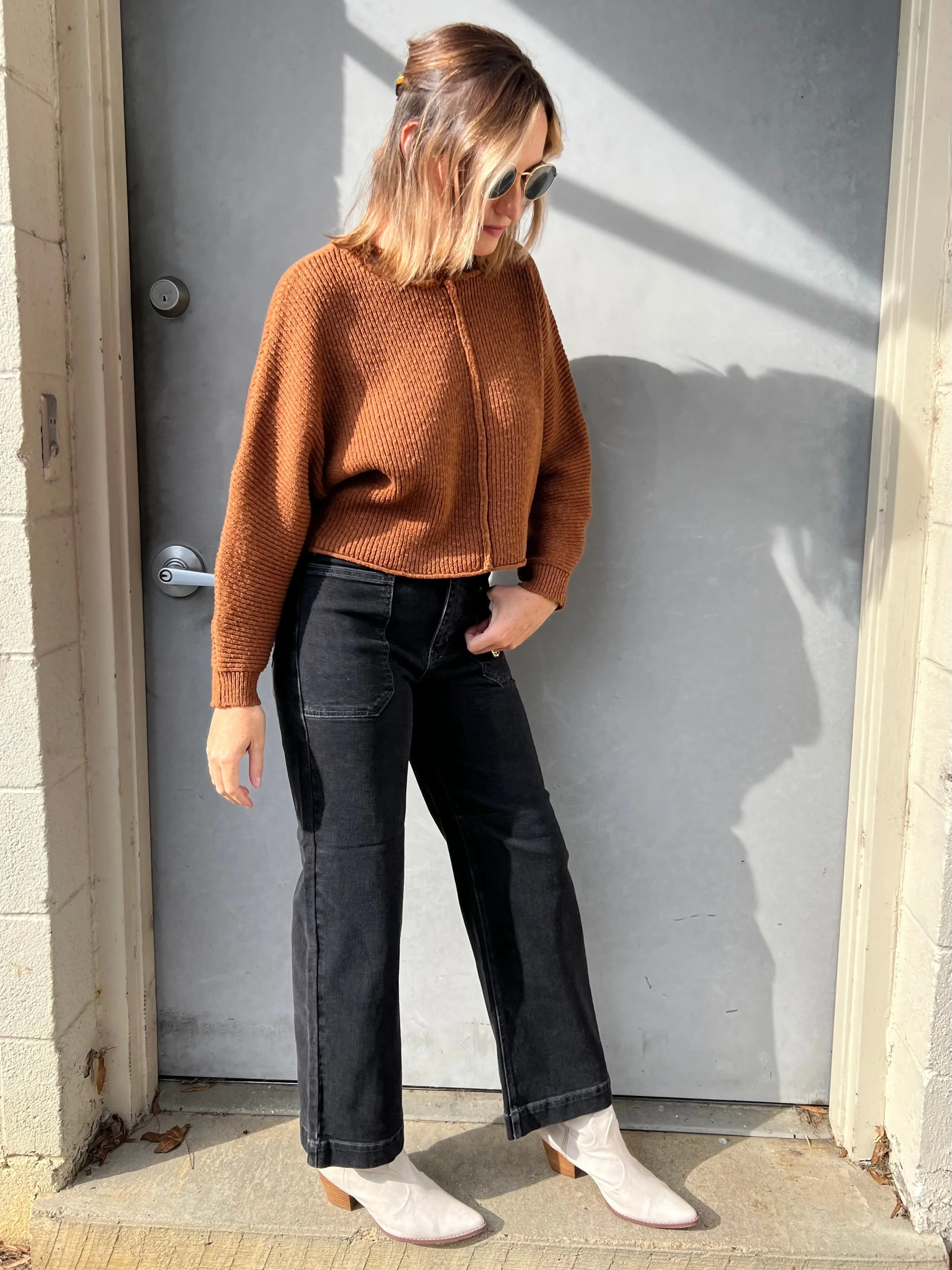 Carter Utility Wide Leg Jeans