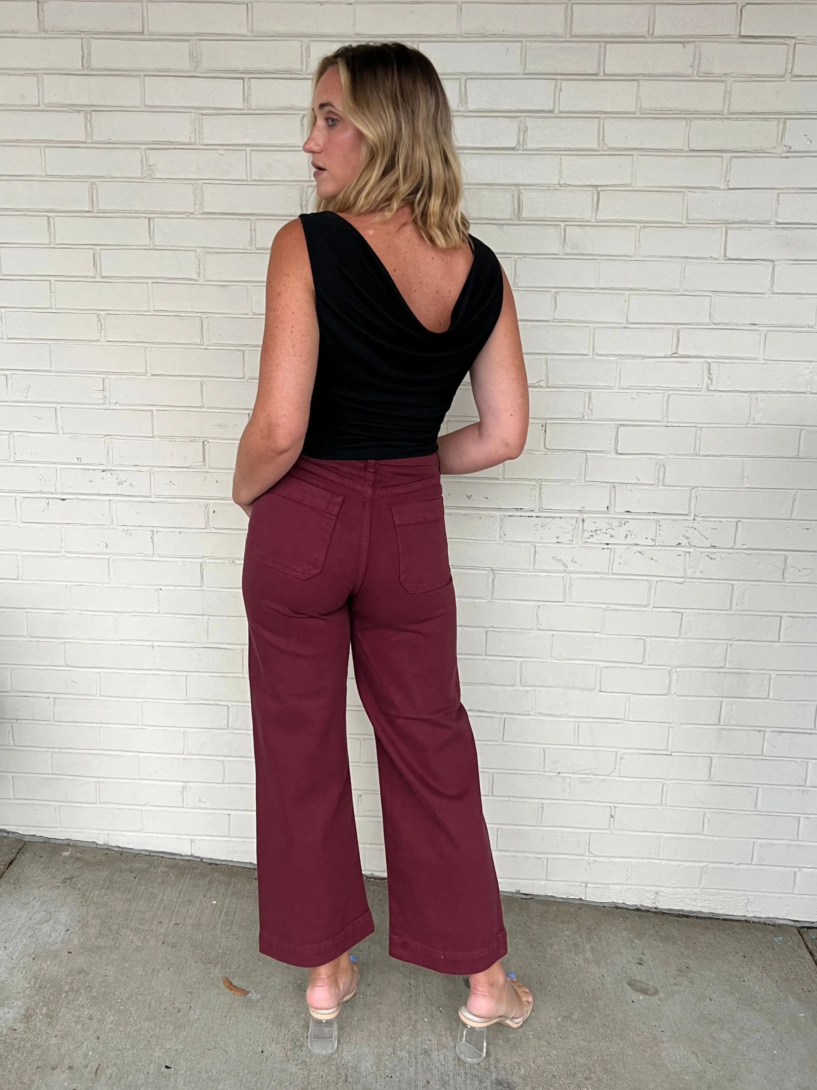 Carter Utility Wide Leg Jeans