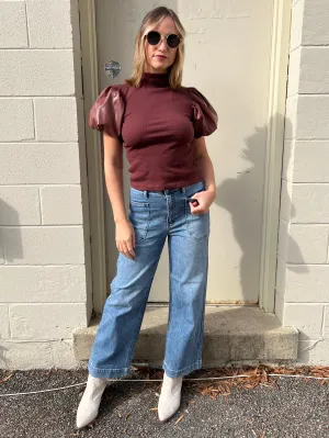 Carter Utility Wide Leg Jeans
