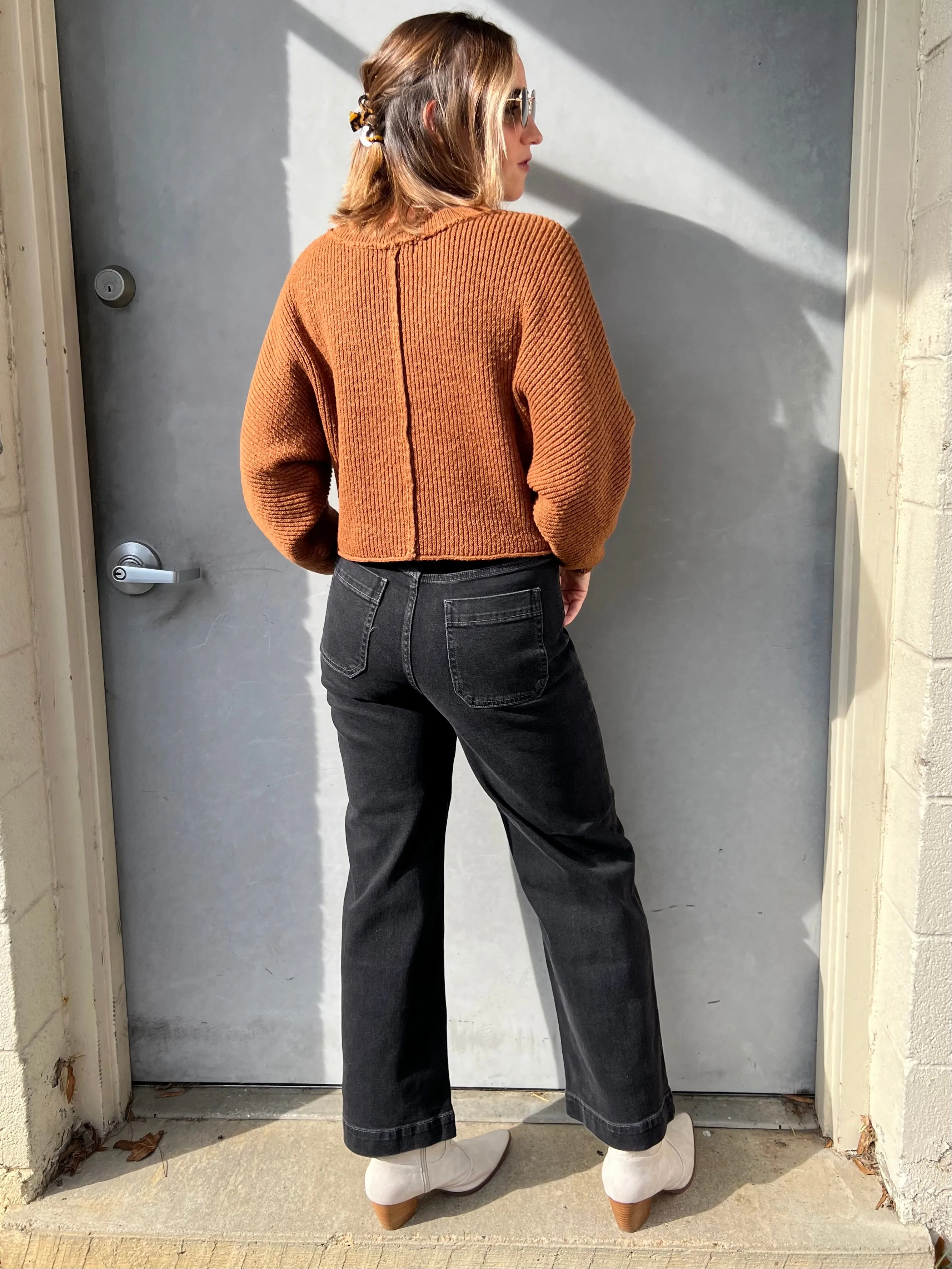 Carter Utility Wide Leg Jeans