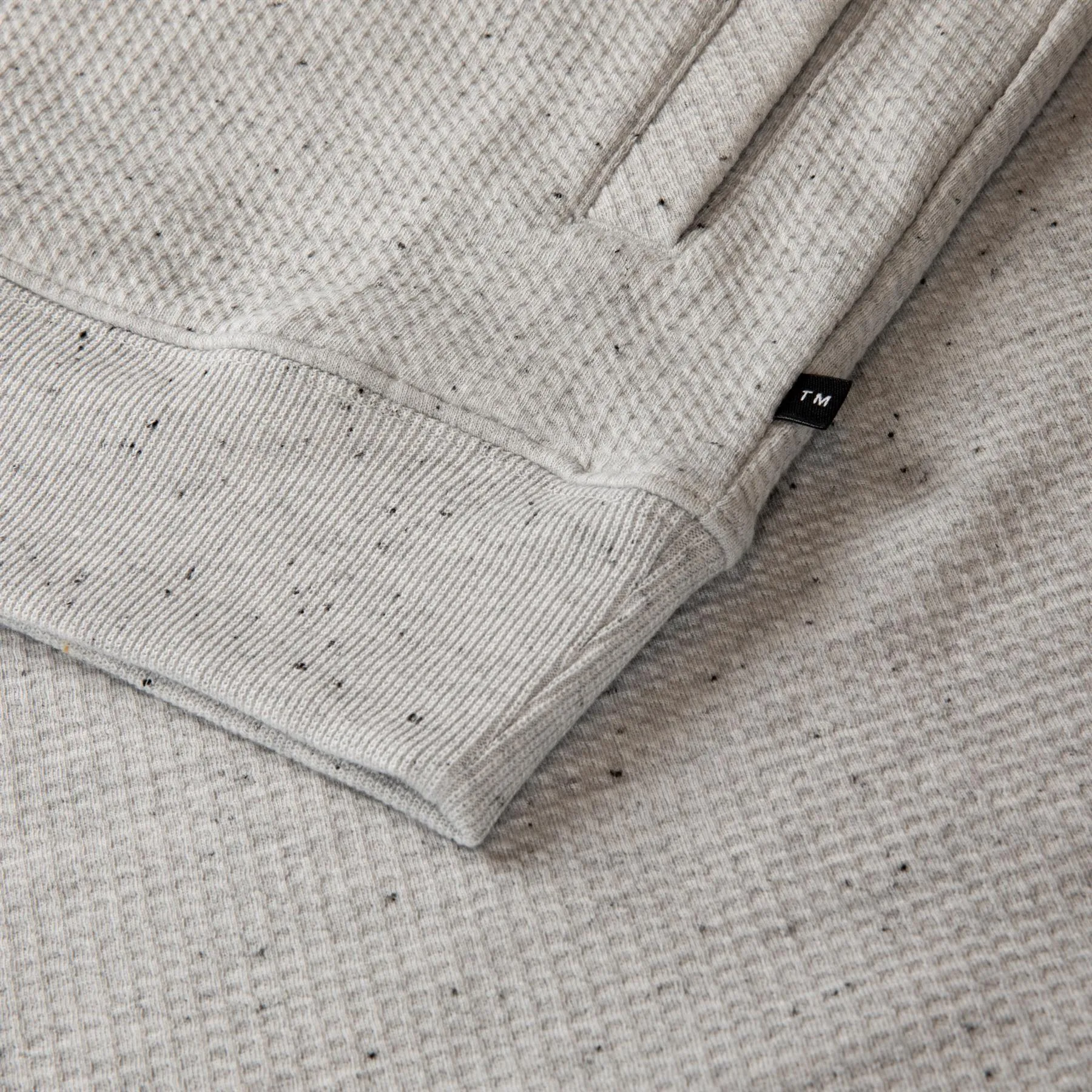 Cloud Waffle Hoodie Light Grey - 2025