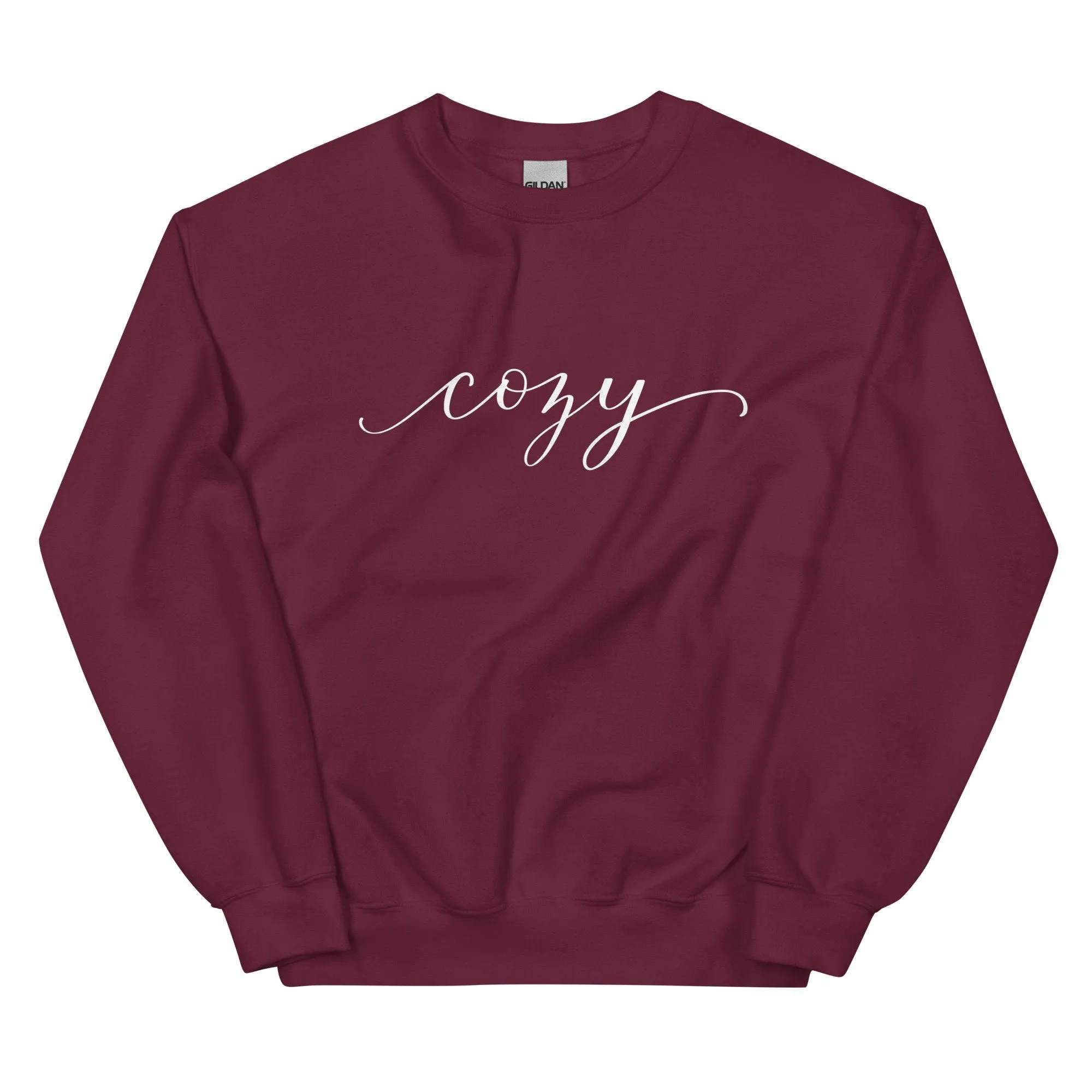Cozy Maroon Sweatshirt