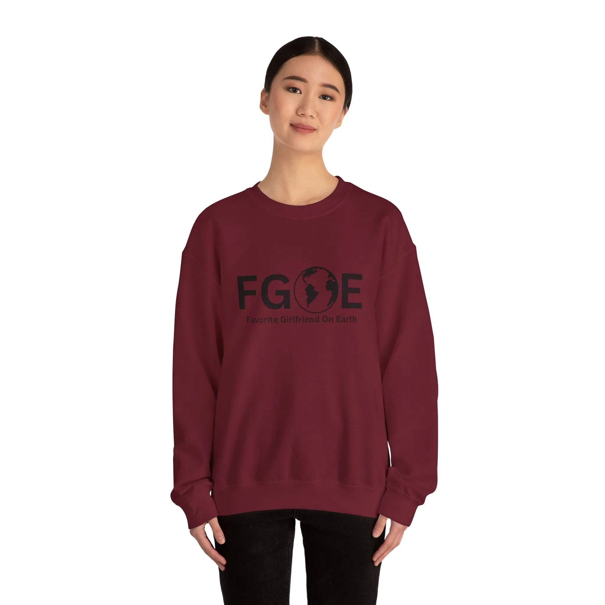 Favorite Girlfriend On Earth (FGOE)- Unisex Heavy Sweatshirt