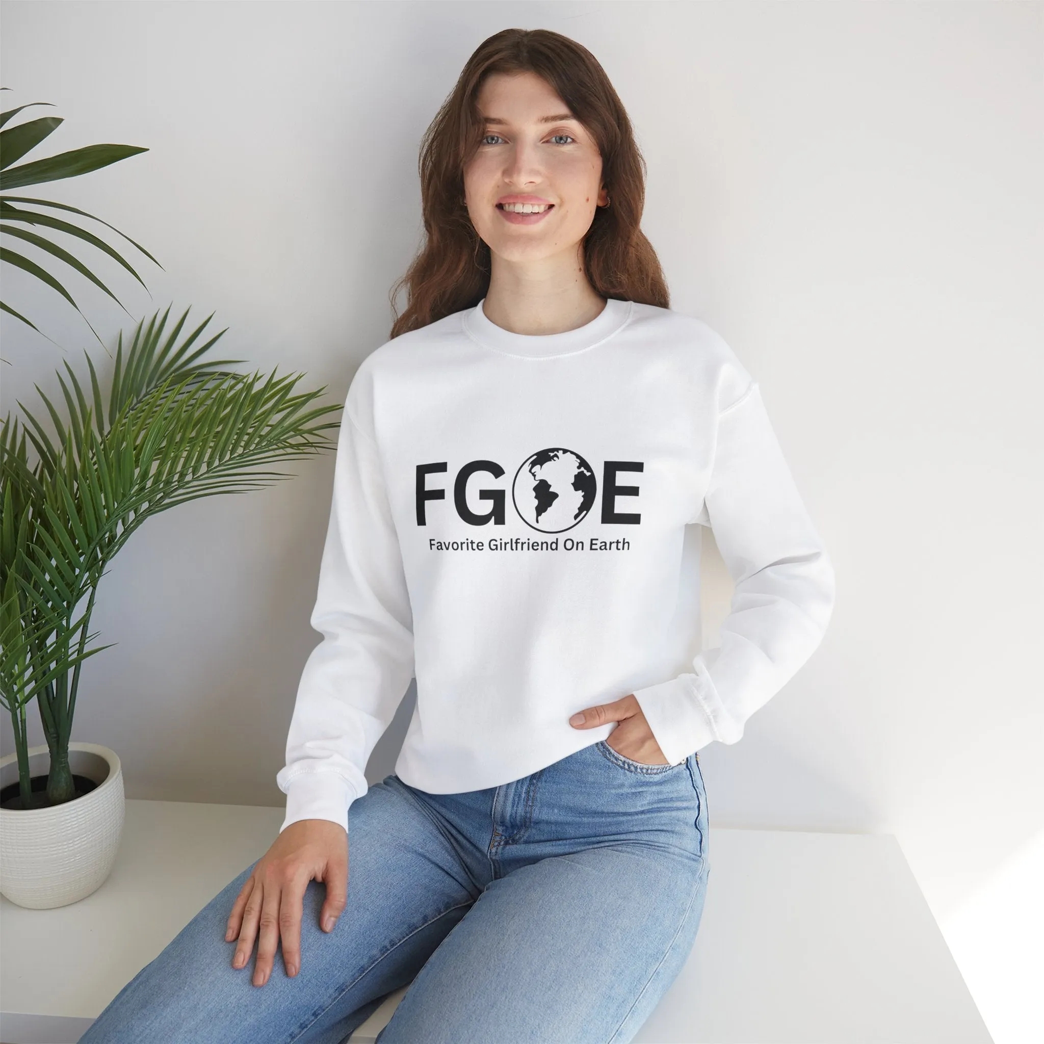 Favorite Girlfriend On Earth (FGOE)- Unisex Heavy Sweatshirt