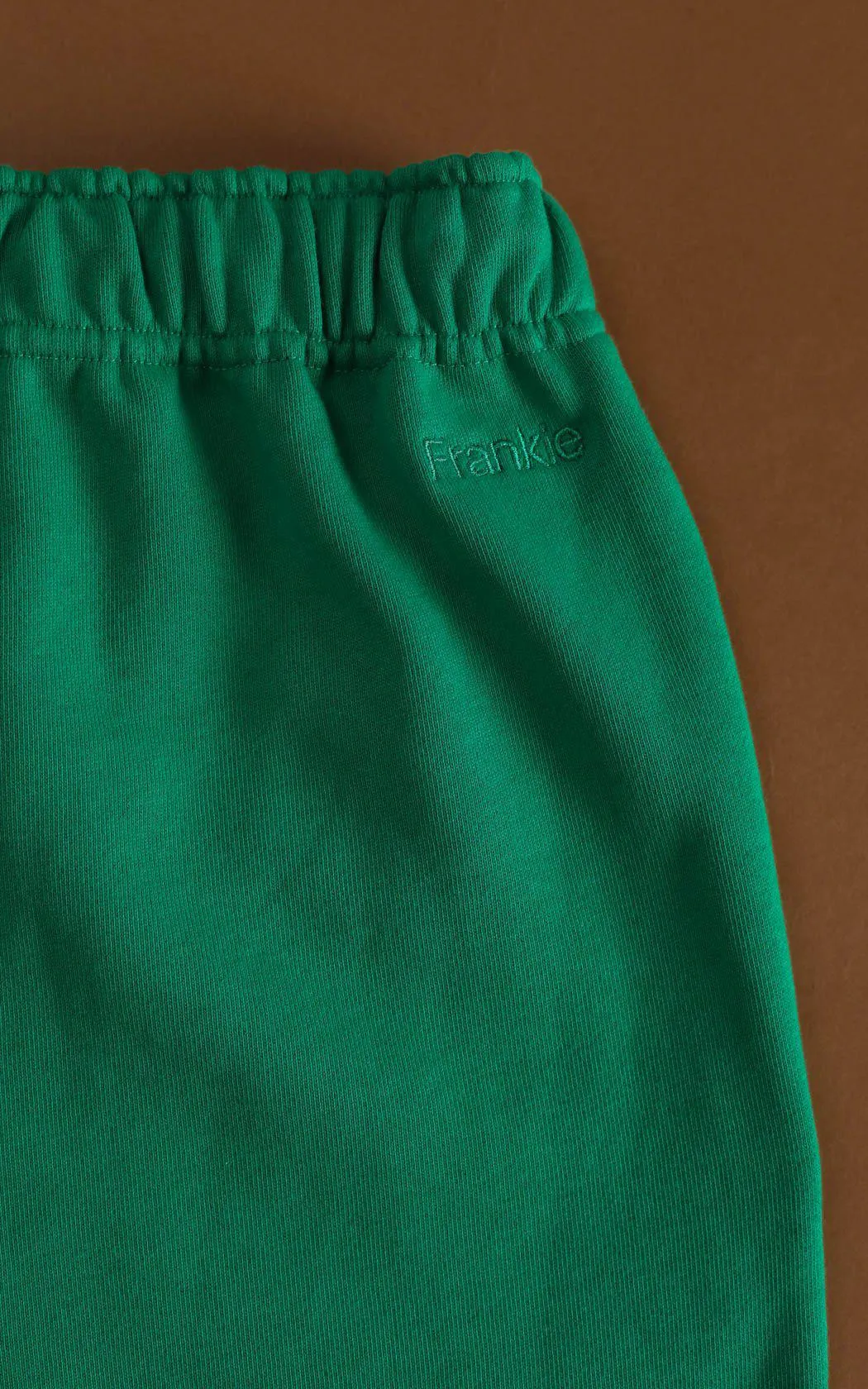 Frankie 100% Organic Cotton Sweatshorts - GREEN