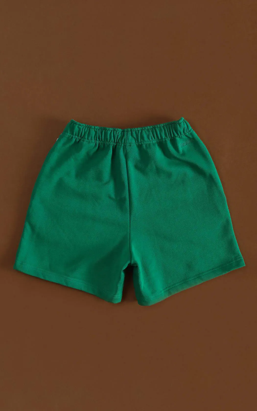 Frankie 100% Organic Cotton Sweatshorts - GREEN