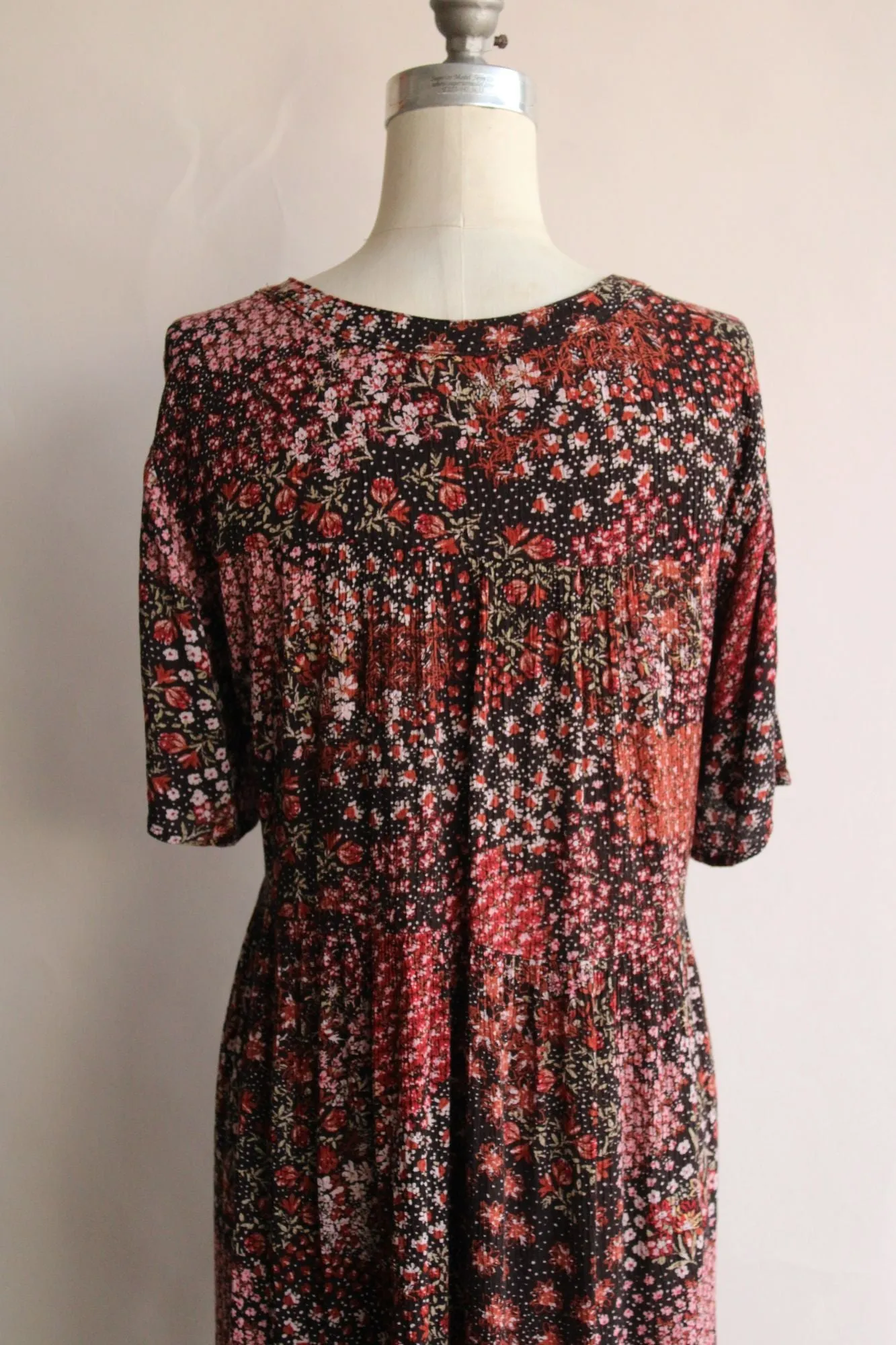 Knox Rose Women's Dress, Size 1X, Boho Folk Style