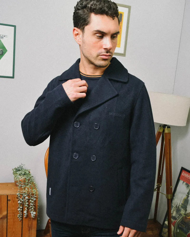 Lambretta Peacoat Jacket Navy - 607