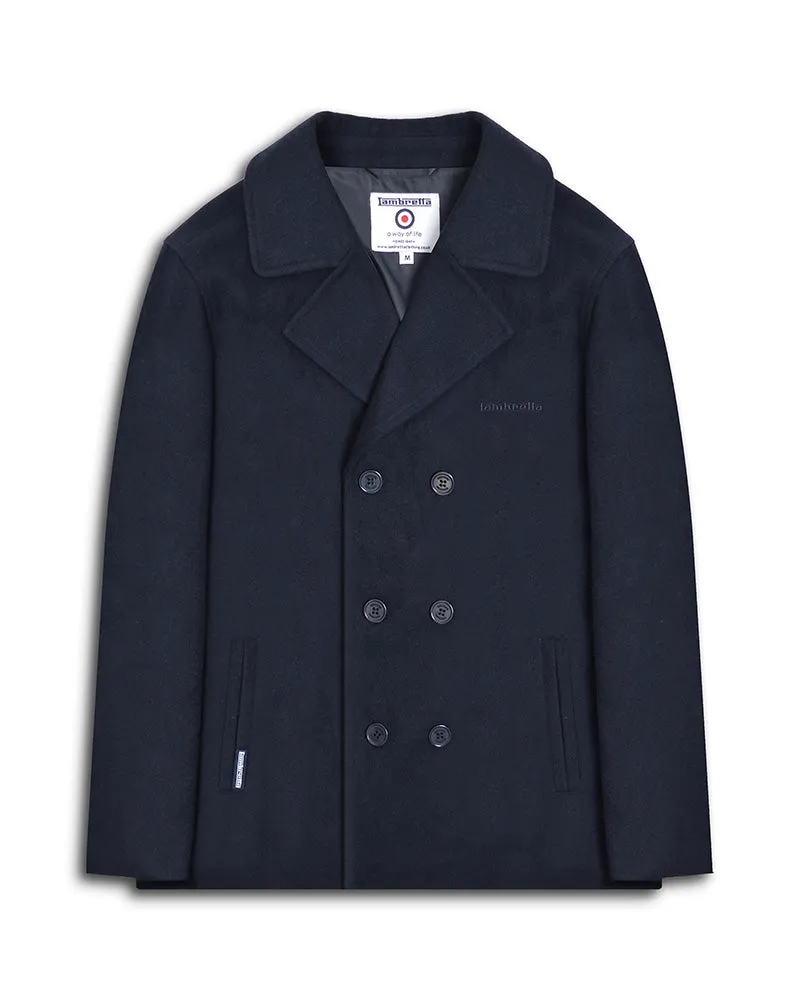 Lambretta Peacoat Jacket Navy - 607