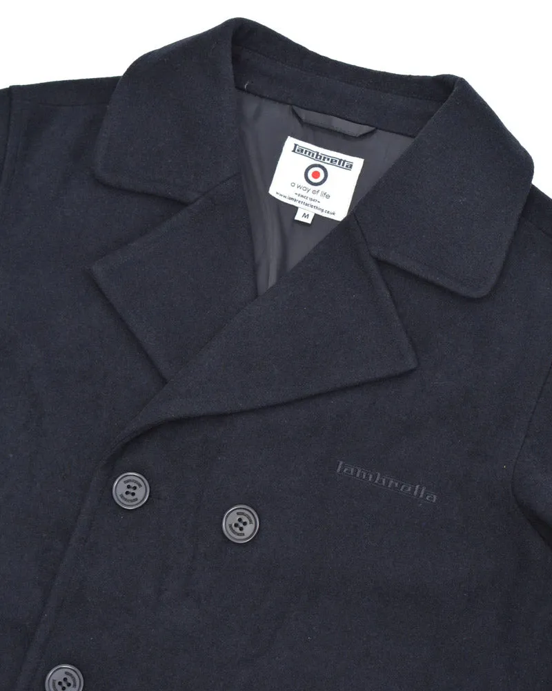 Lambretta Peacoat Jacket Navy - 607