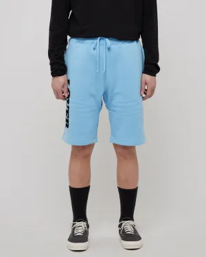 Lover Sweatshorts in Baby Blue & Black