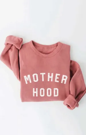 Mauve Motherhood Lettering Sweatshirt