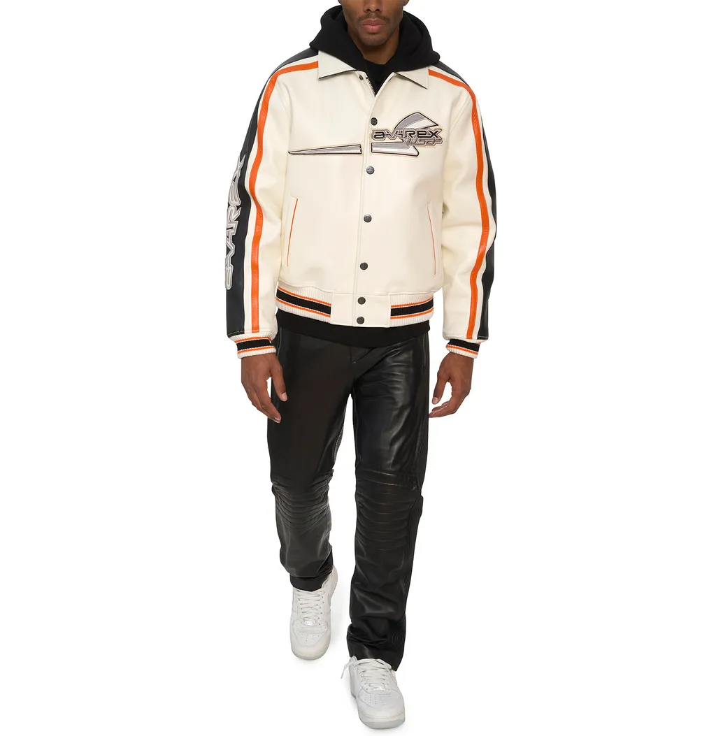 Men Avirex Varsity Jacket