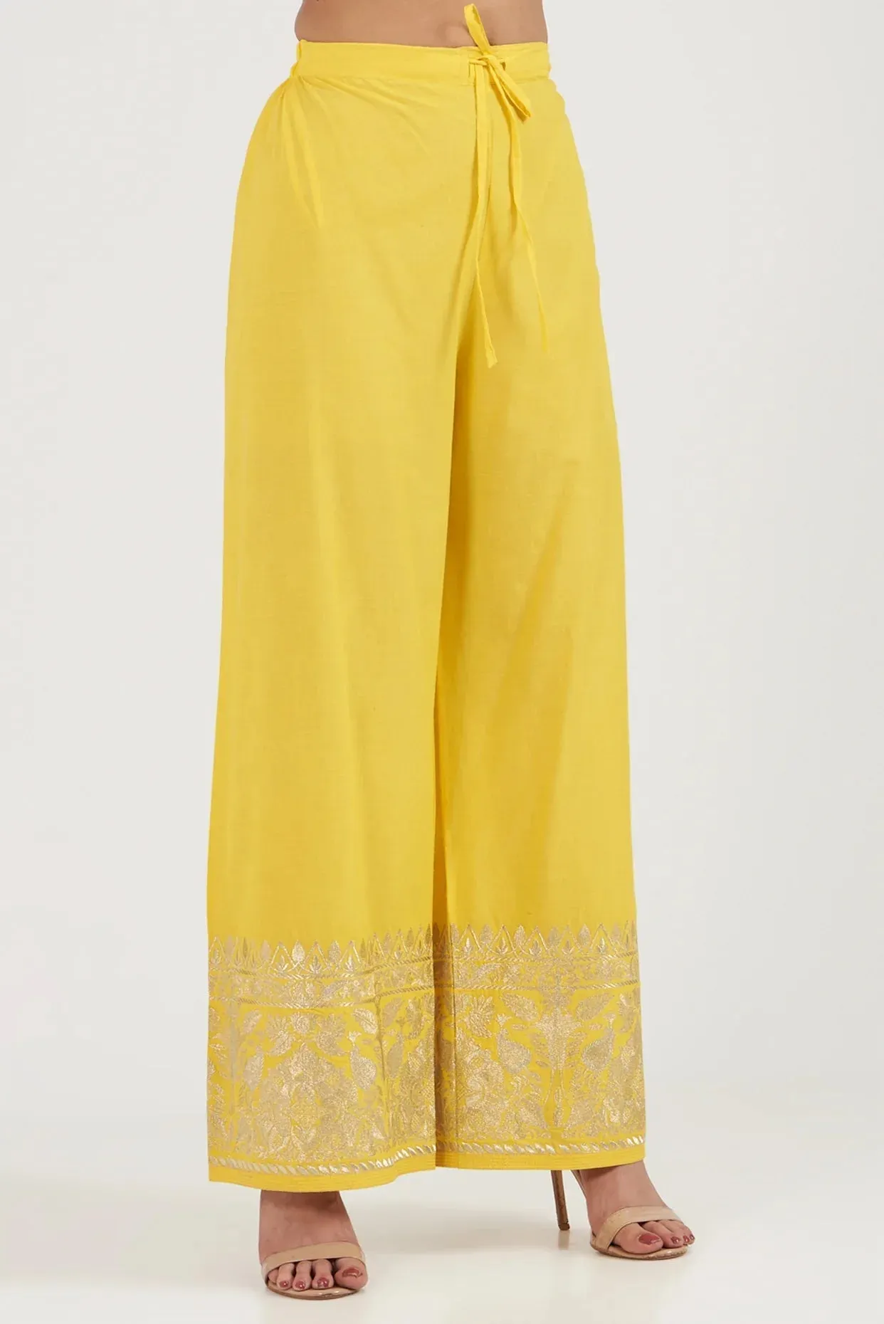 New Rati Yellow Palazzo Set