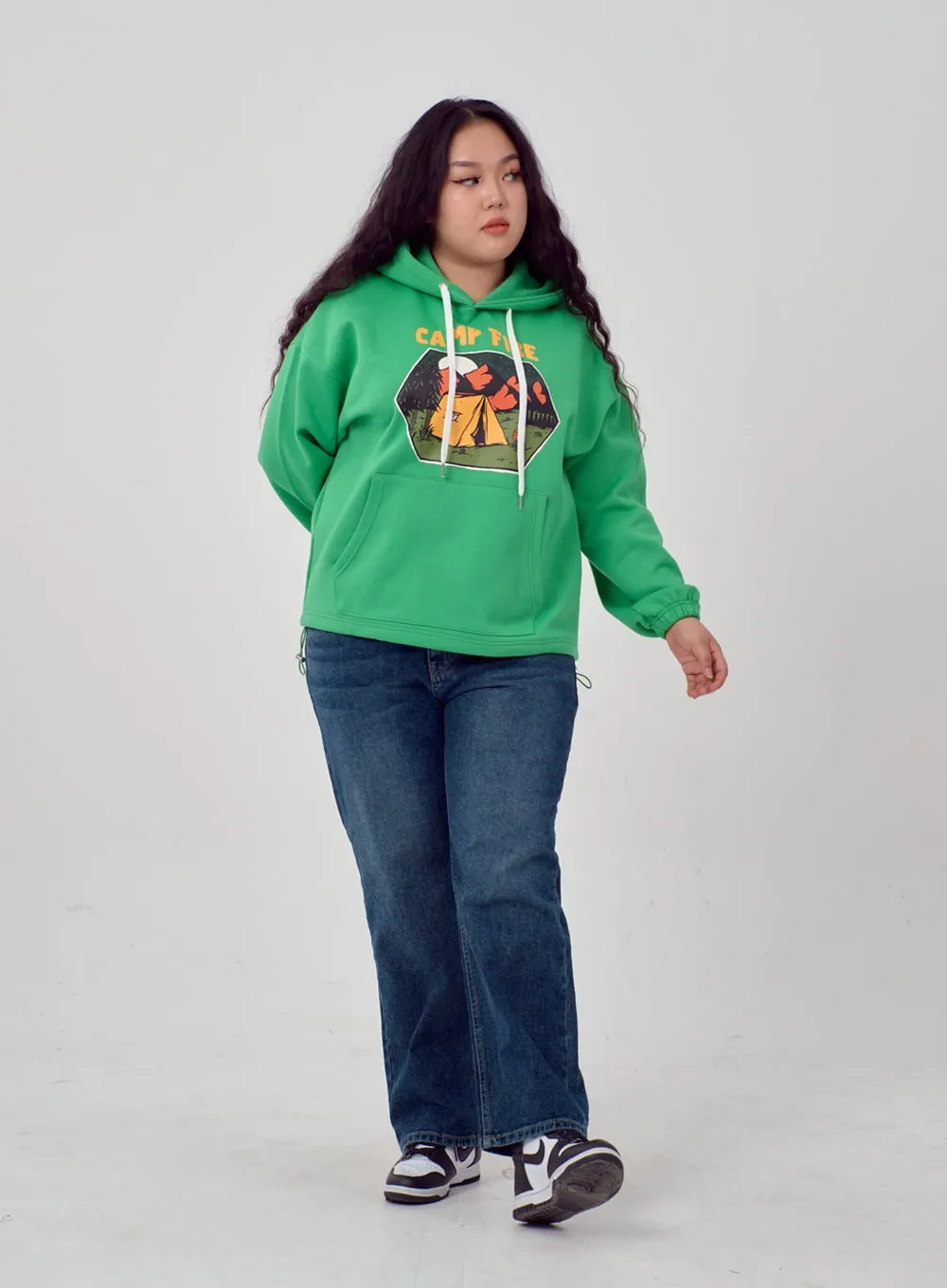 Plus Wide Leg Jeans ID20