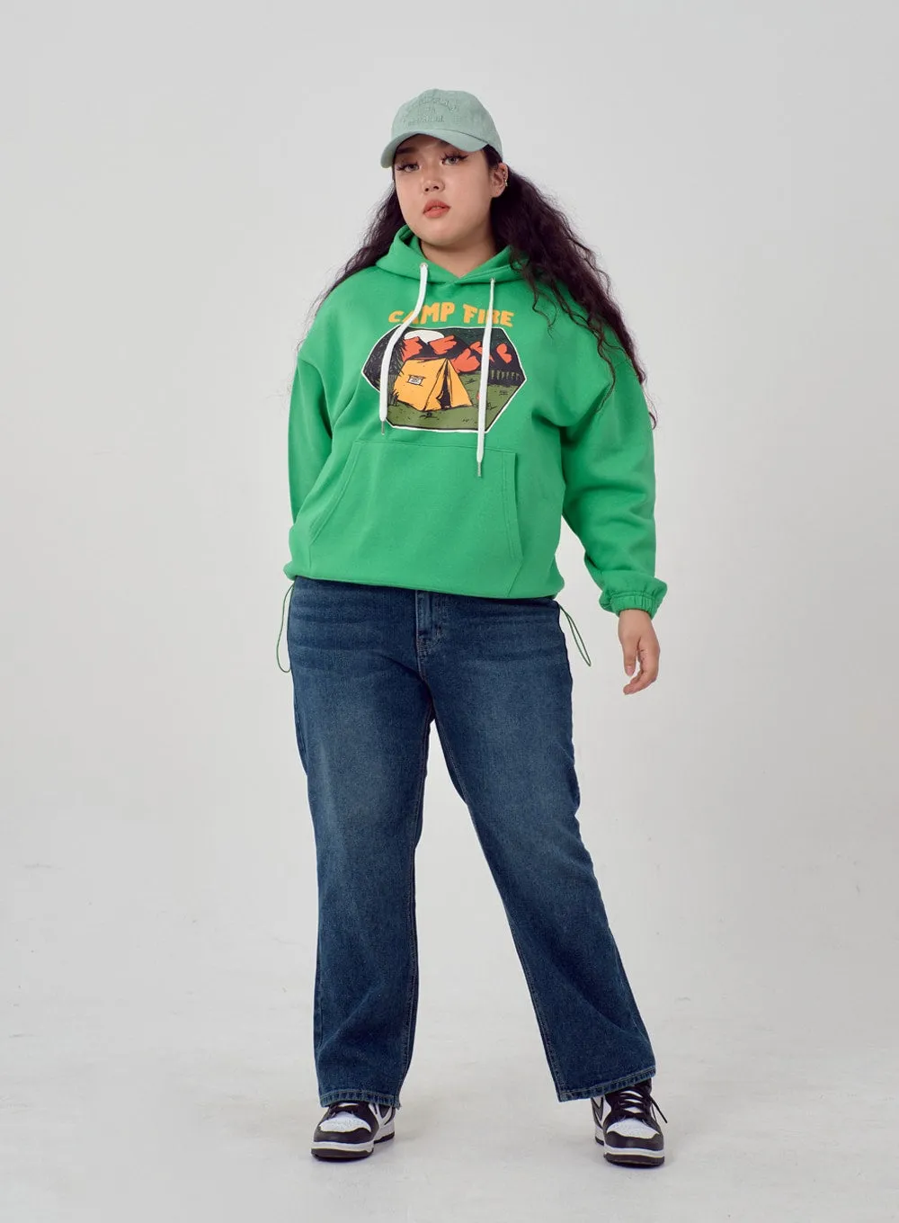 Plus Wide Leg Jeans ID20