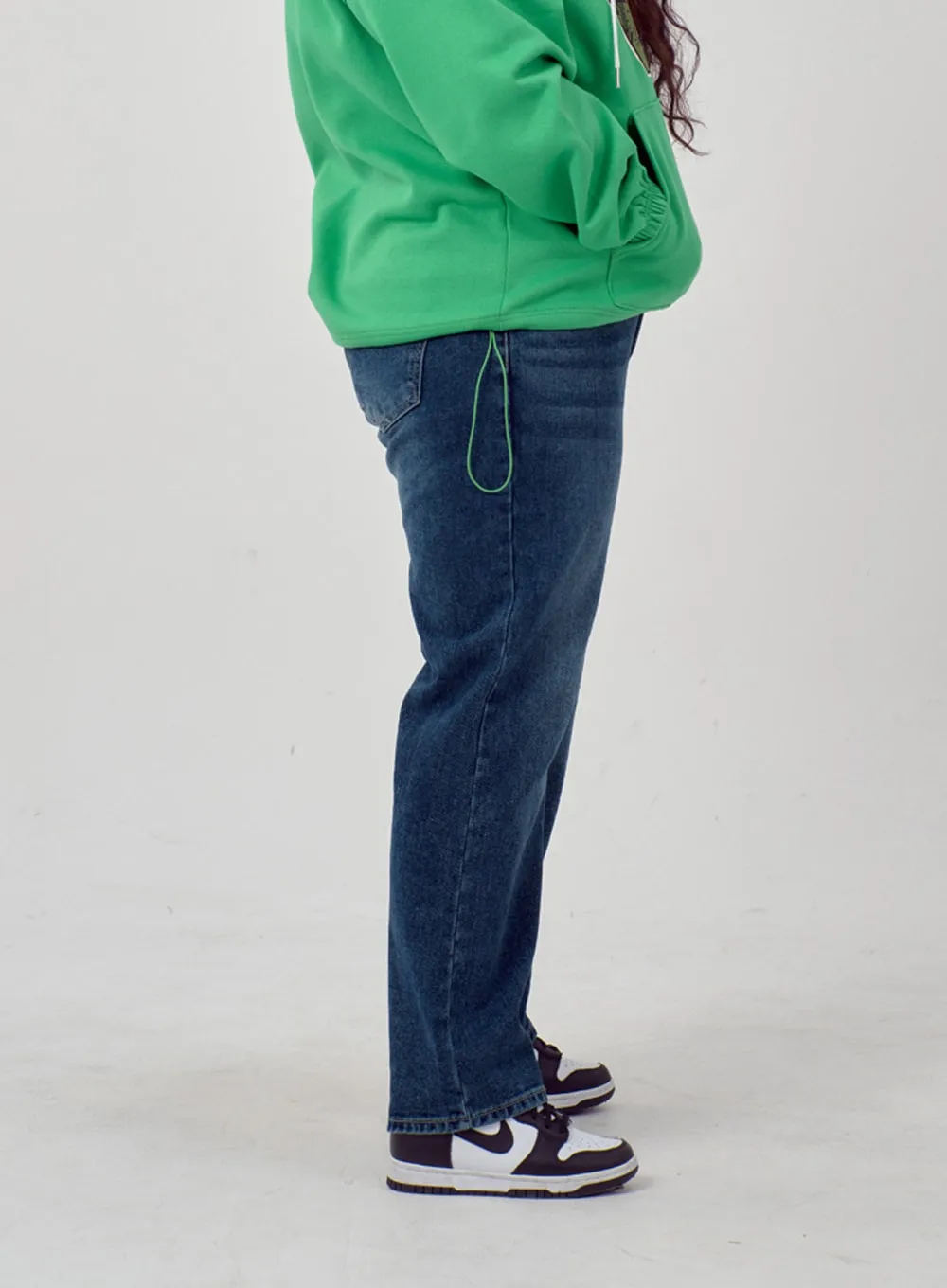 Plus Wide Leg Jeans ID20
