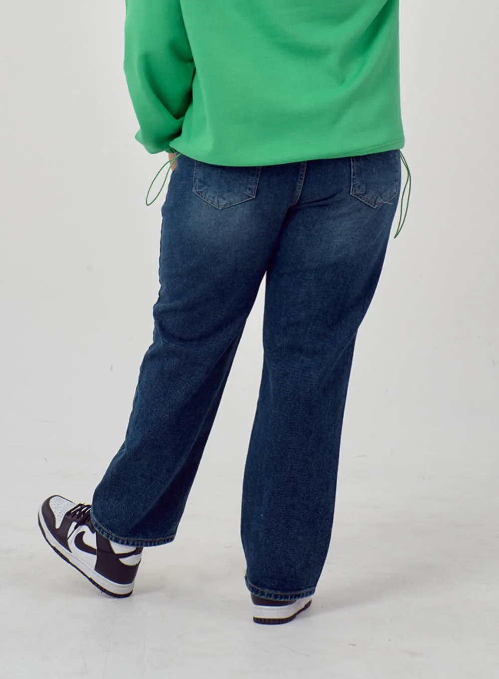 Plus Wide Leg Jeans ID20