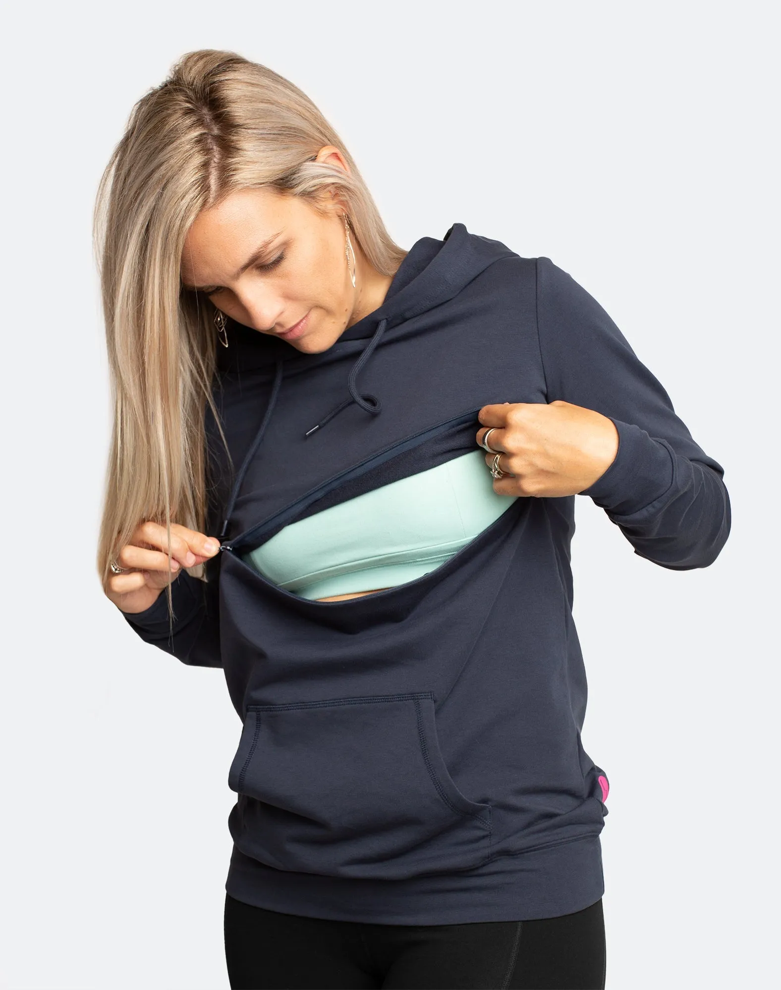 Relove ** Breastfeeding Hoodie - Casual Hoodie Slate