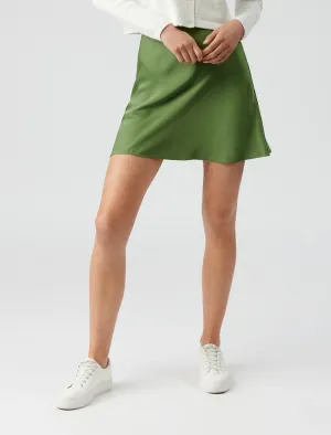 Rosalie Satin Slip Mini Skirt