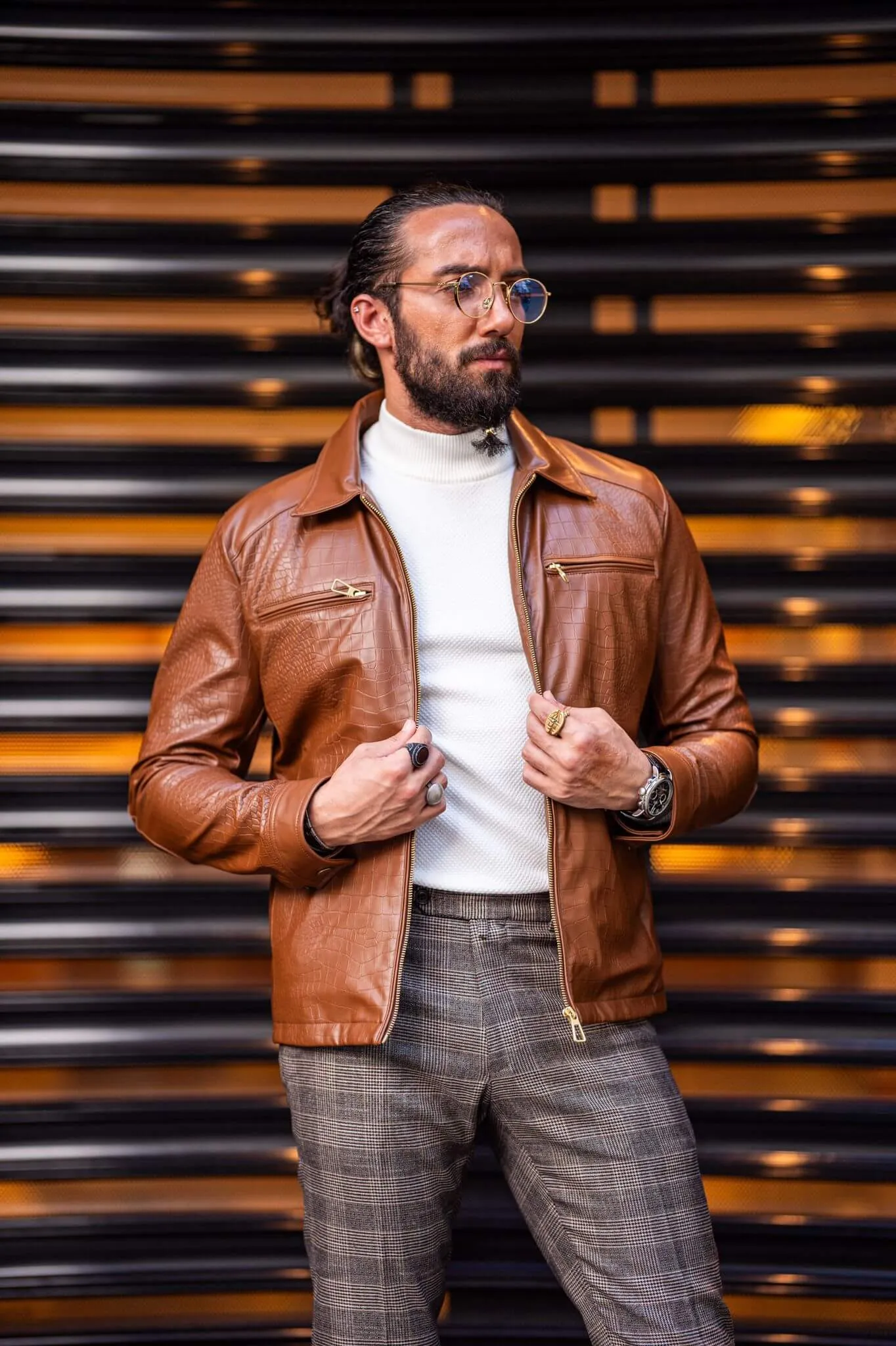 Tan Leather Jacket