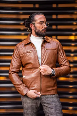 Tan Leather Jacket