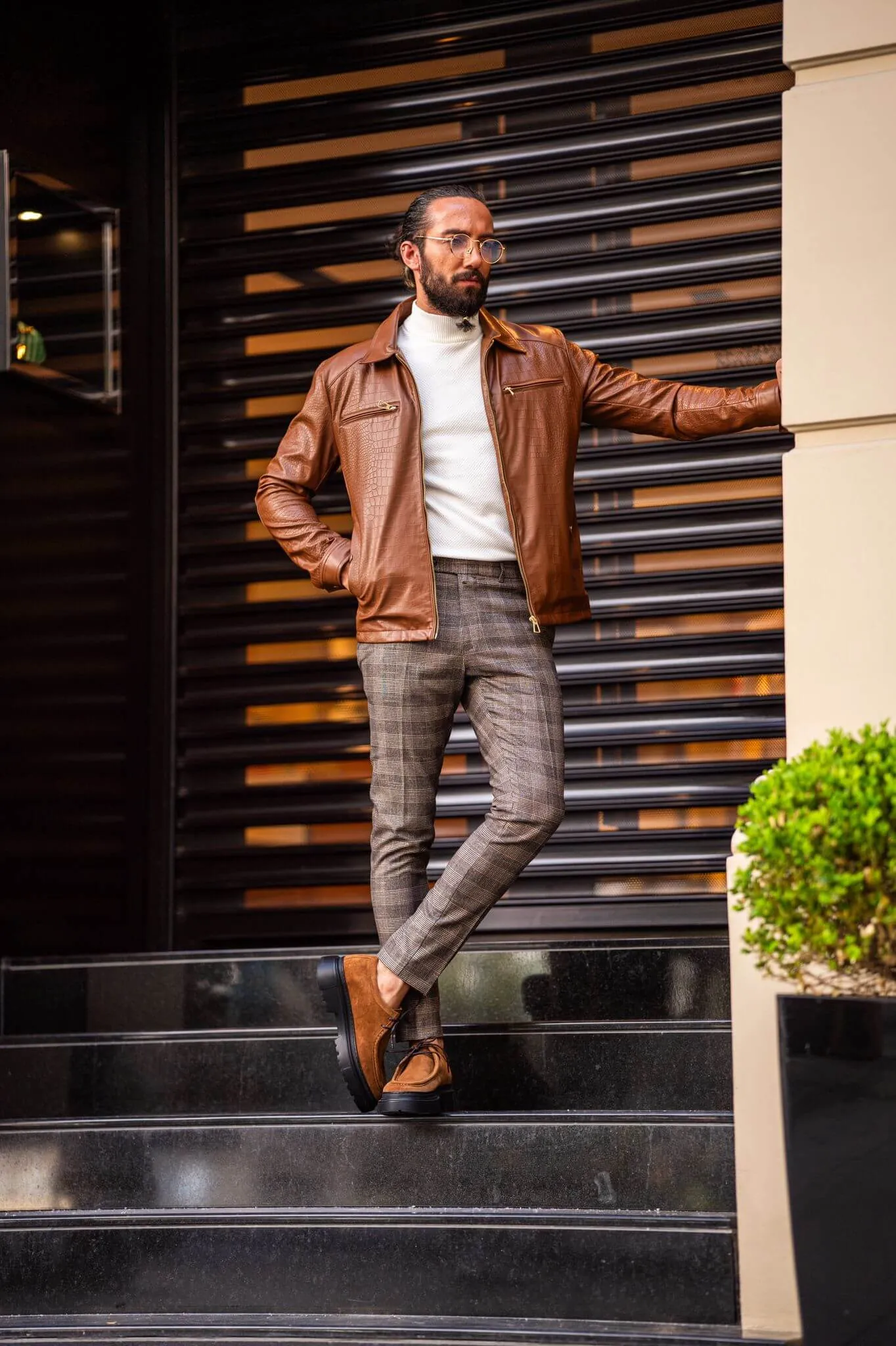 Tan Leather Jacket
