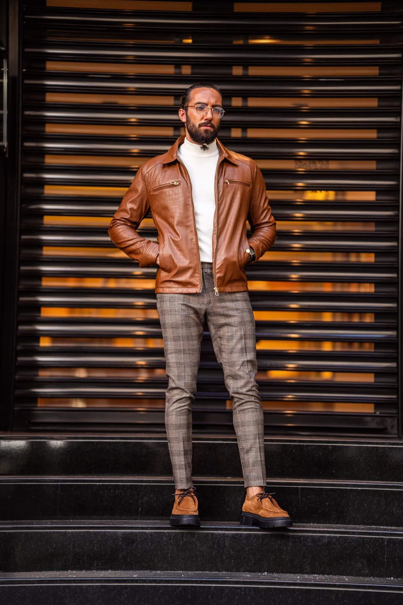 Tan Leather Jacket