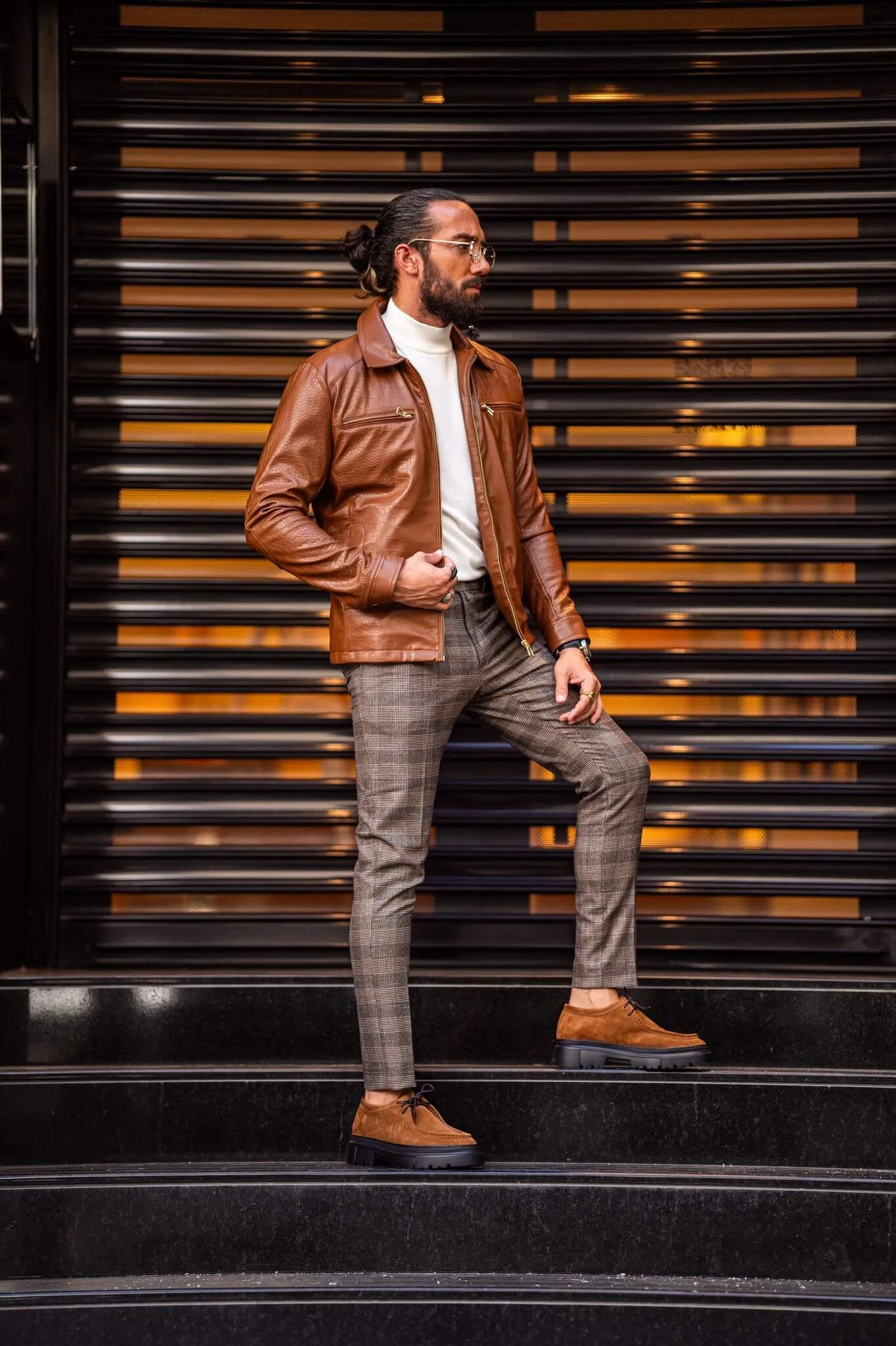 Tan Leather Jacket