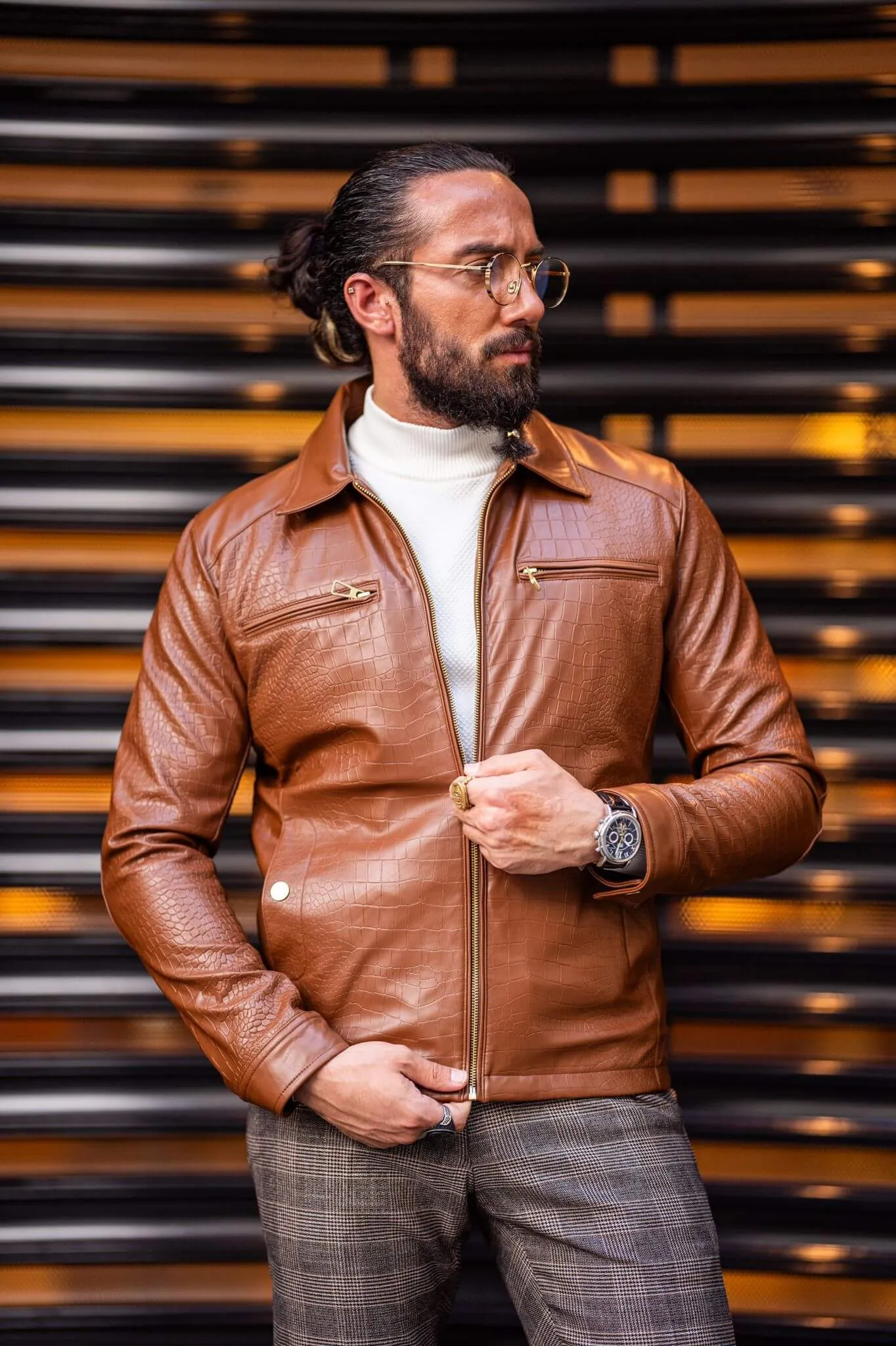 Tan Leather Jacket